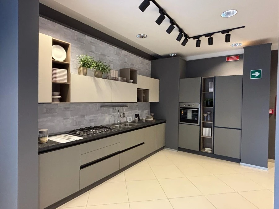 Cucina lineare Net Cucine Zoe