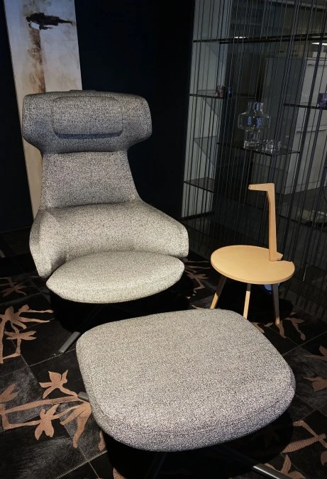 Poltrona Arper lounge Aston Club