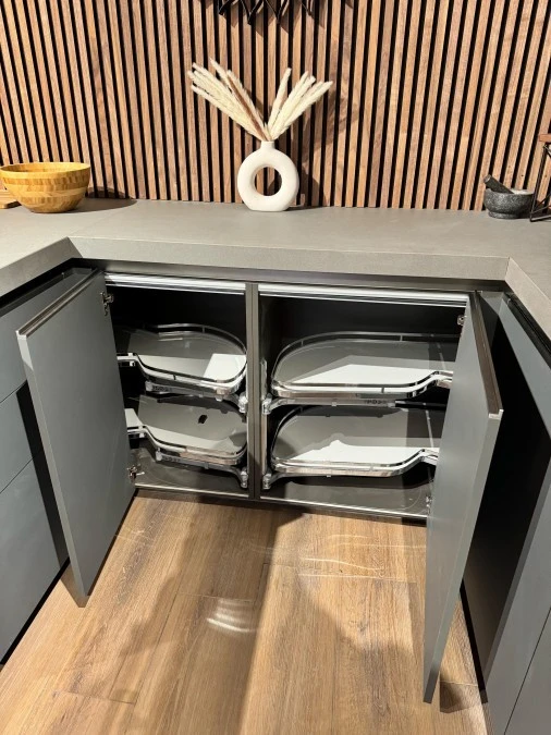 Cucina angolare Molteni&C - Dada Engineered VVD grigio Londra