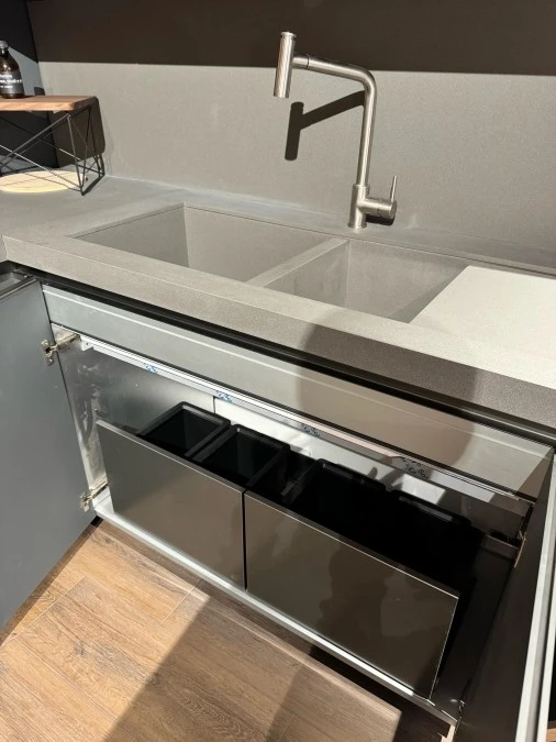 Cucina angolare Molteni&C - Dada Engineered VVD grigio Londra