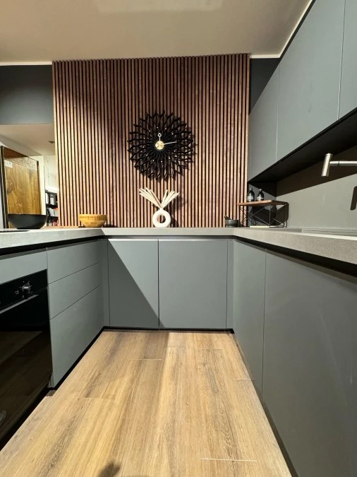 Cucina angolare Molteni&C - Dada Engineered VVD grigio Londra