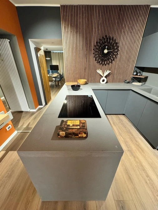 Cucina angolare Molteni&C - Dada Engineered VVD grigio Londra