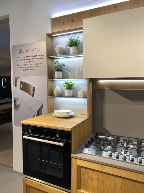 Particolare mezza colonna Forno c/n sopra Step System