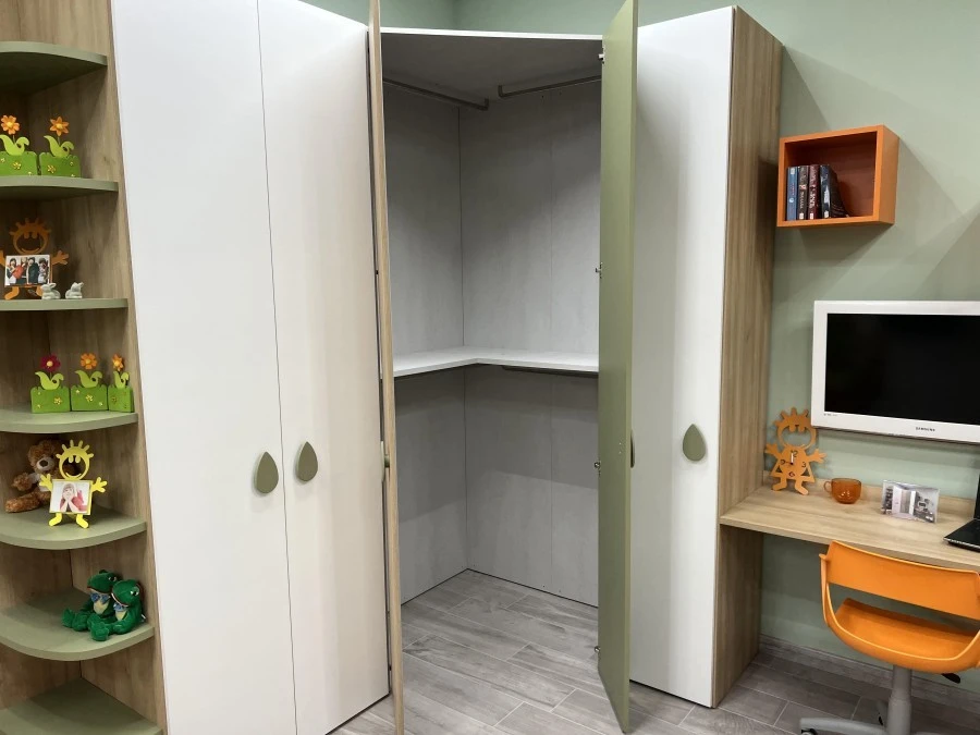 Cameretta con cabina armadio Colombini Volo