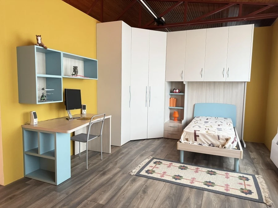 Cameretta con cabina armadio Mistral Evo 2
