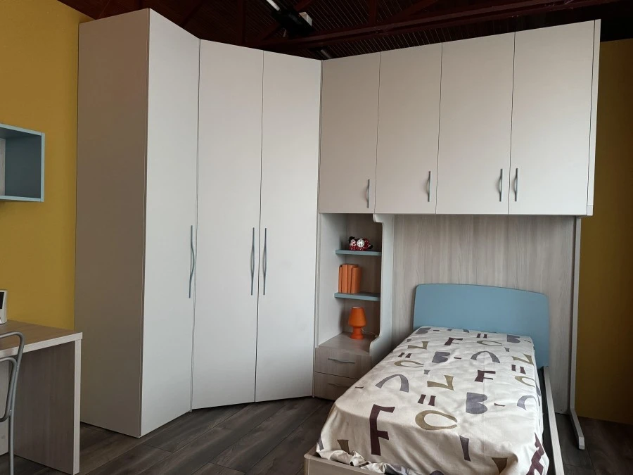 Cameretta con cabina armadio Mistral Evo 2