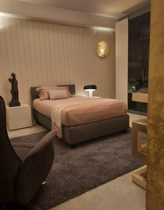 Letto a una piazza e mezza Flou Notturno