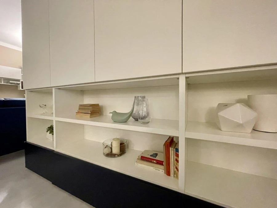 Libreria Novamobili WALL 30 BLU NOTTE