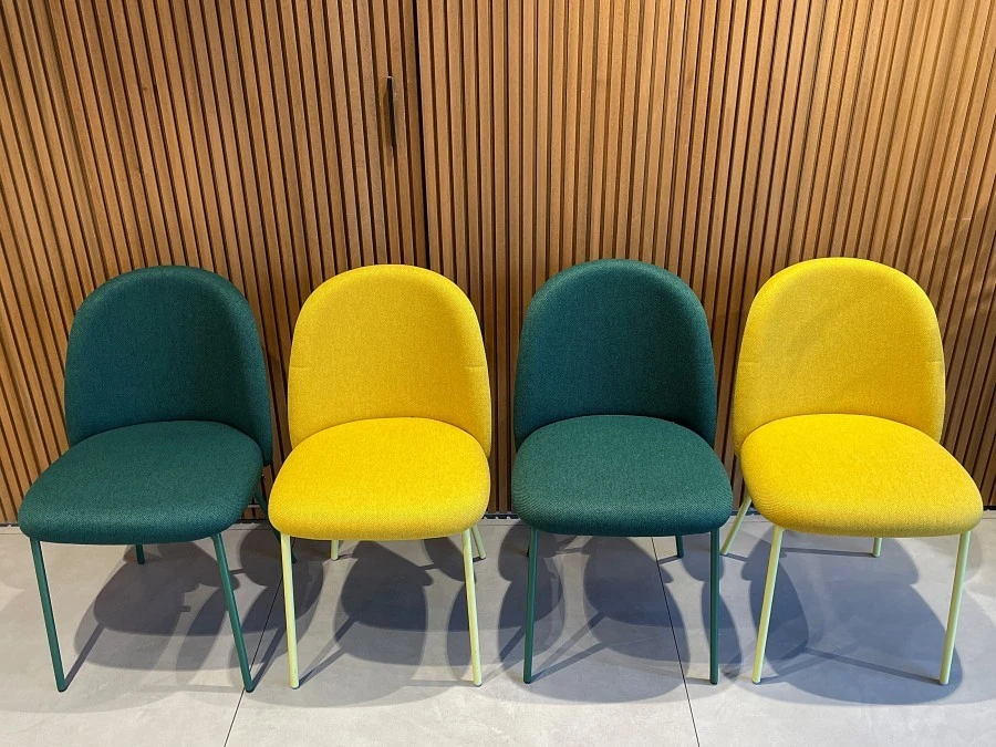 Sedia senza braccioli Connubia Tuka