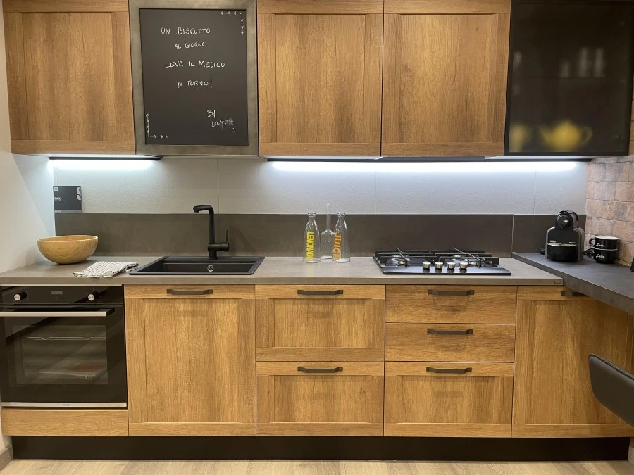 Cucina con penisola Scavolini SAX