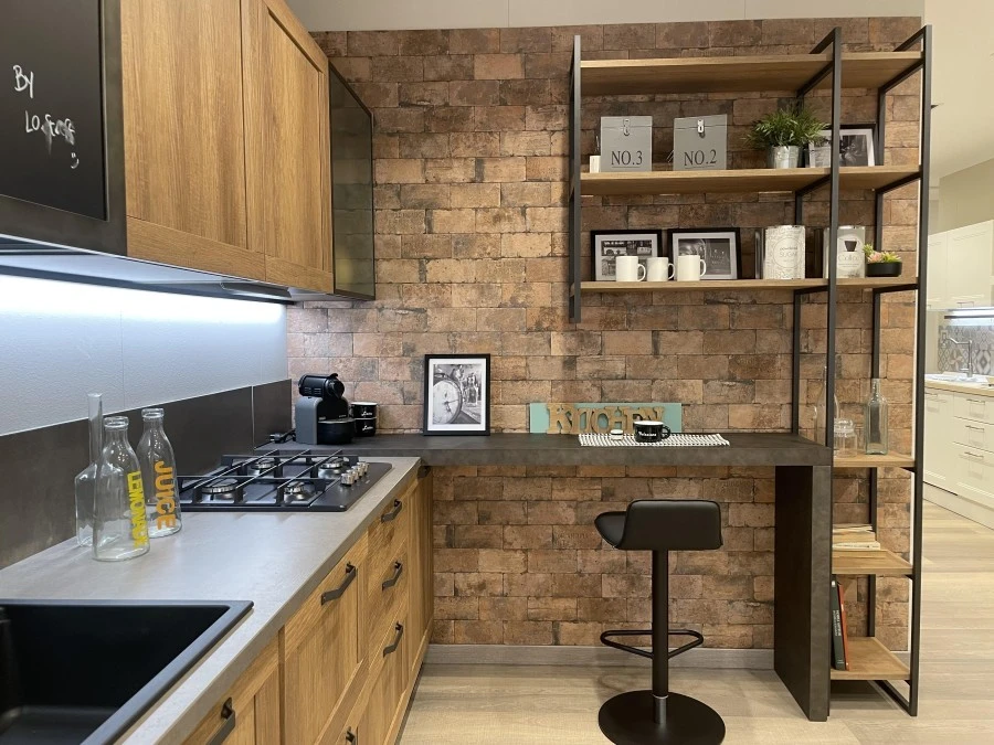 Cucina con penisola Scavolini SAX