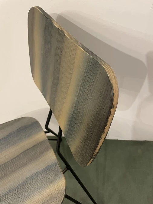 Sedia senza braccioli Scavolini OVERDYED