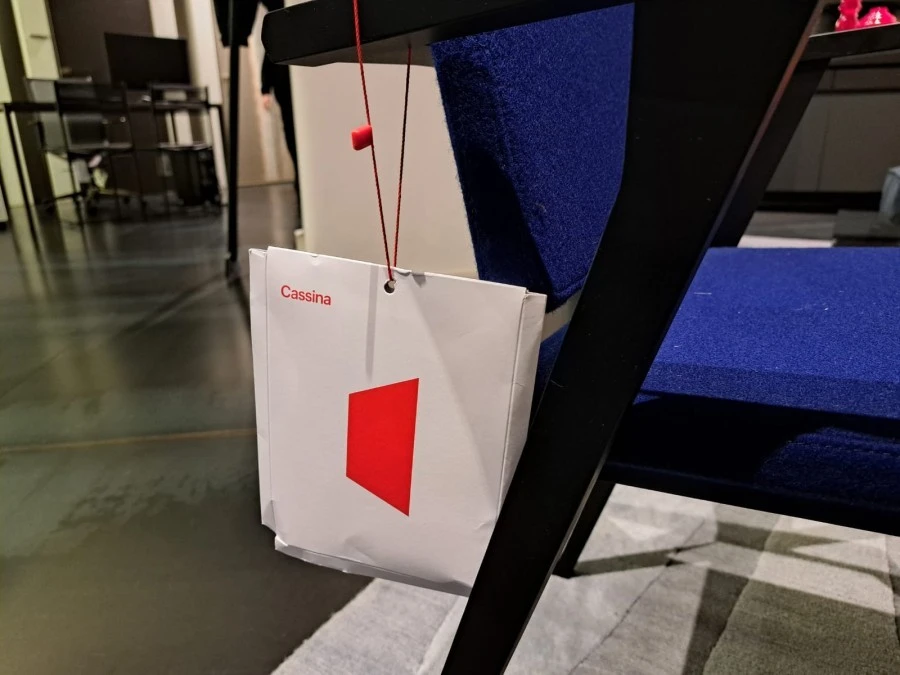 Sedia con braccioli Cassina luisa