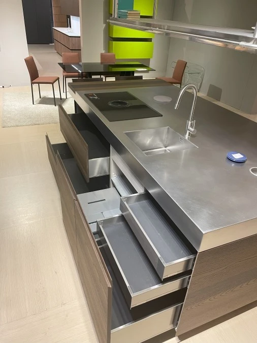 Cucina con Isola Arclinea Convivium
