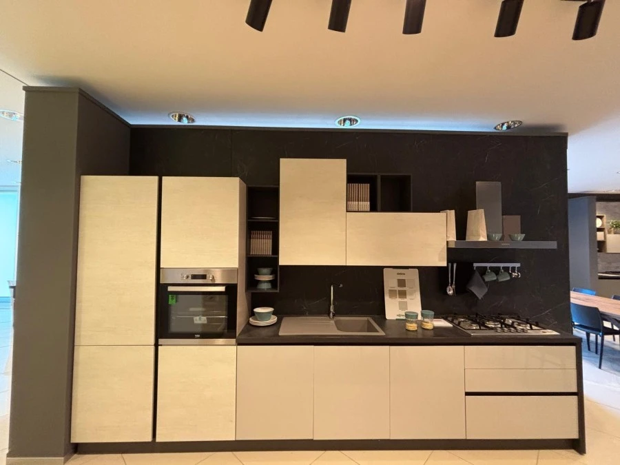 Cucina lineare Net Cucine Delizia
