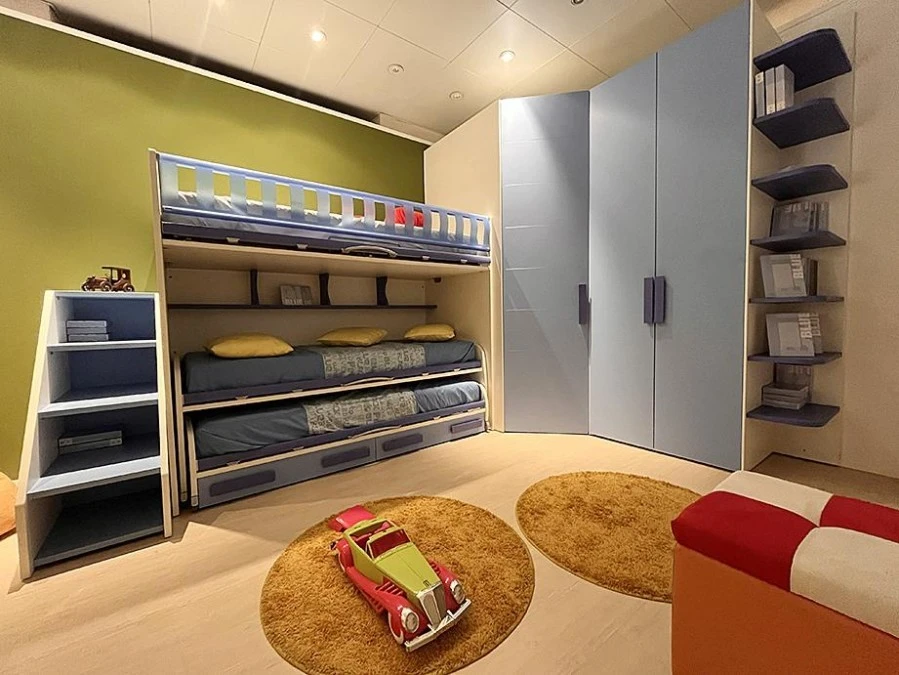 Cameretta a castello Moretti Compact KIDS