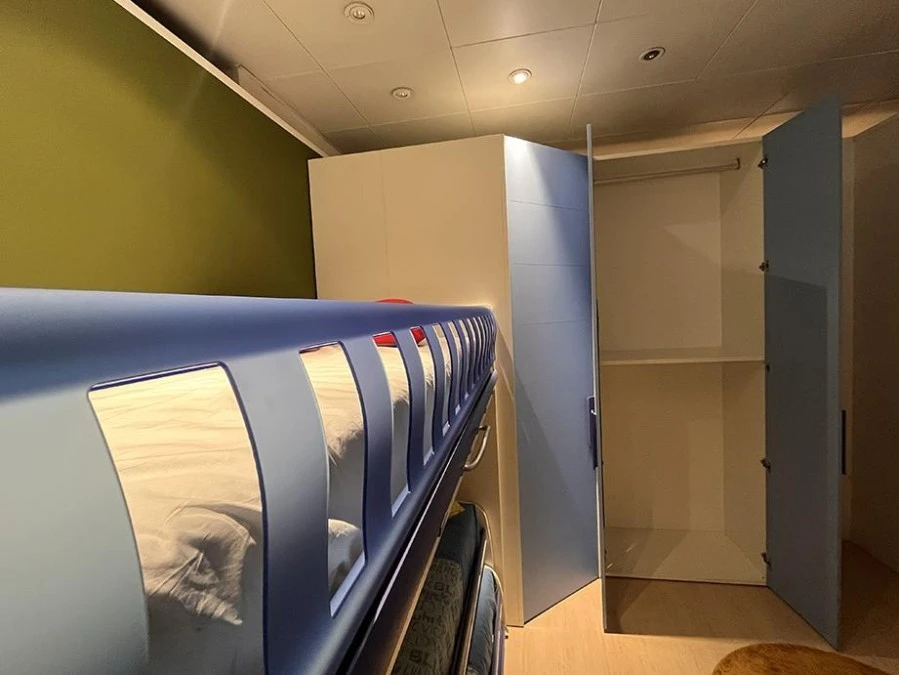 Cameretta a castello Moretti Compact KIDS