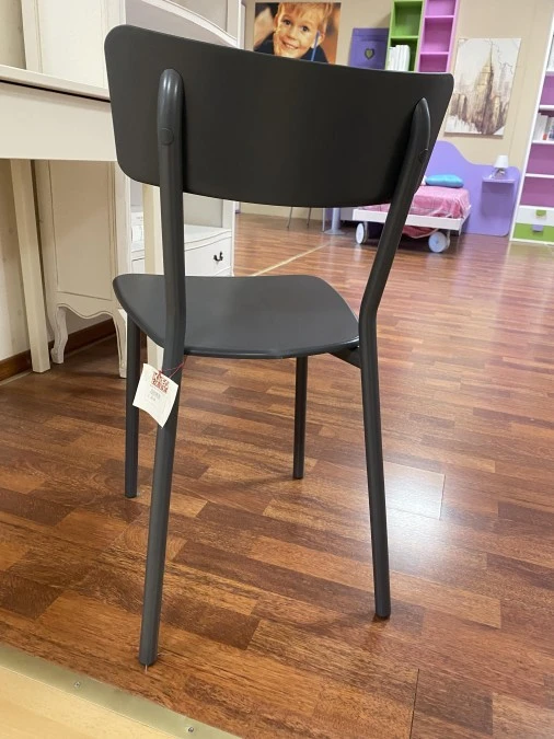 Sedia senza braccioli Connubia Jelly Metal