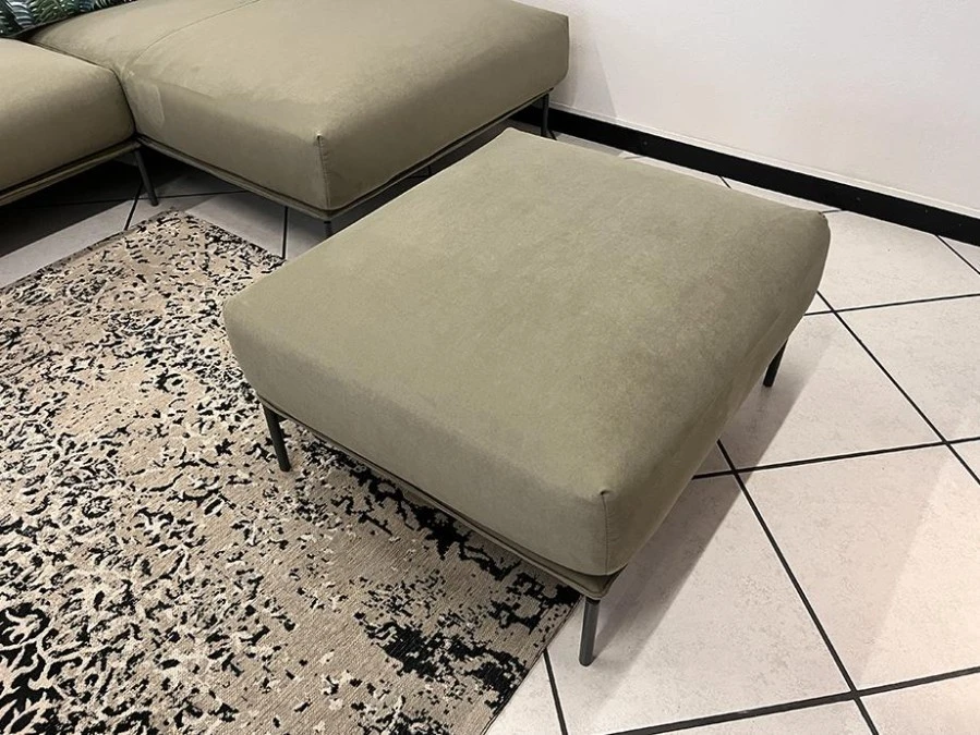 Divano Chaise-longue Colombini Brera + Pouf