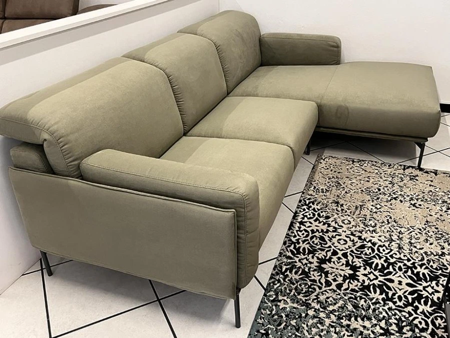 Divano Chaise-longue Colombini Brera + Pouf