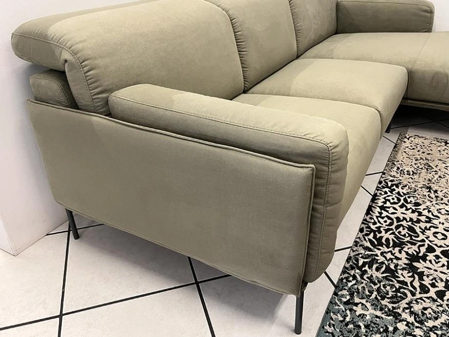 Divano Chaise-longue Colombini Brera + Pouf
