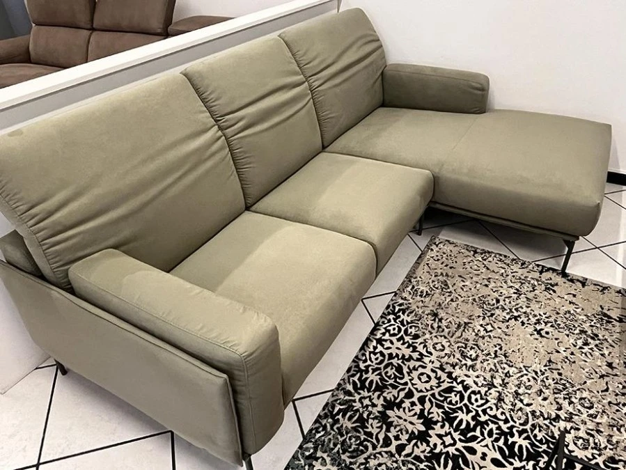 Divano Chaise-longue Colombini Brera + Pouf