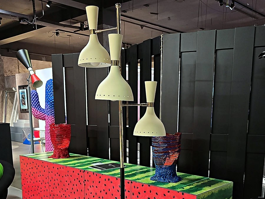 Lampada da terra Stilnovo Megafono