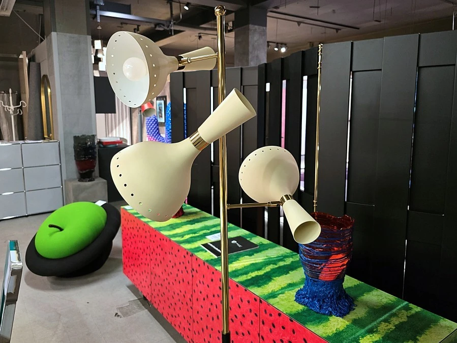 Lampada da terra Stilnovo Megafono