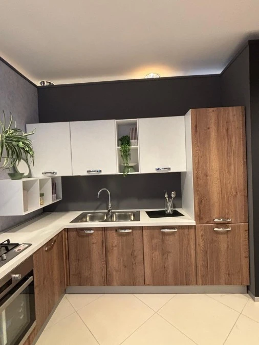 Cucina angolare Net Cucine New Ambra