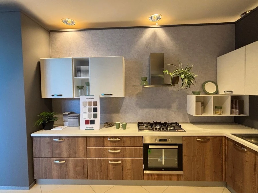 Cucina angolare Net Cucine New Ambra