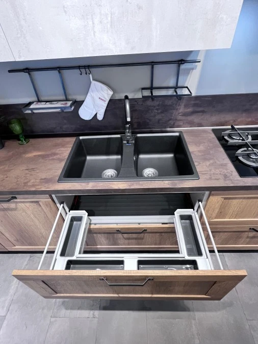 Cucina lineare Scavolini Sax