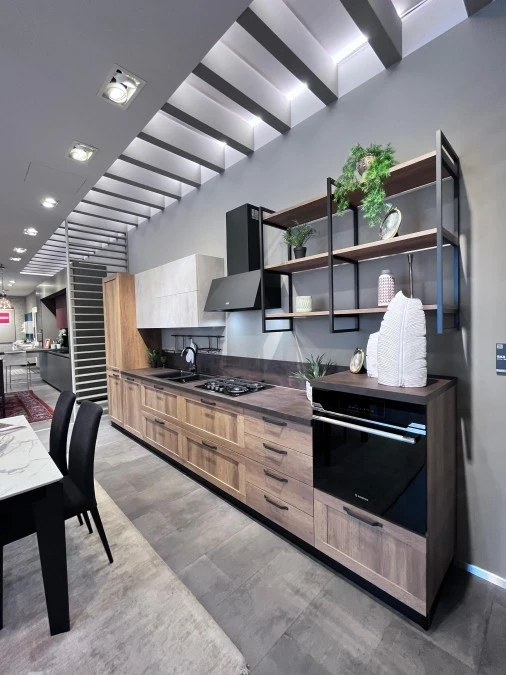 Cucina lineare Scavolini Sax