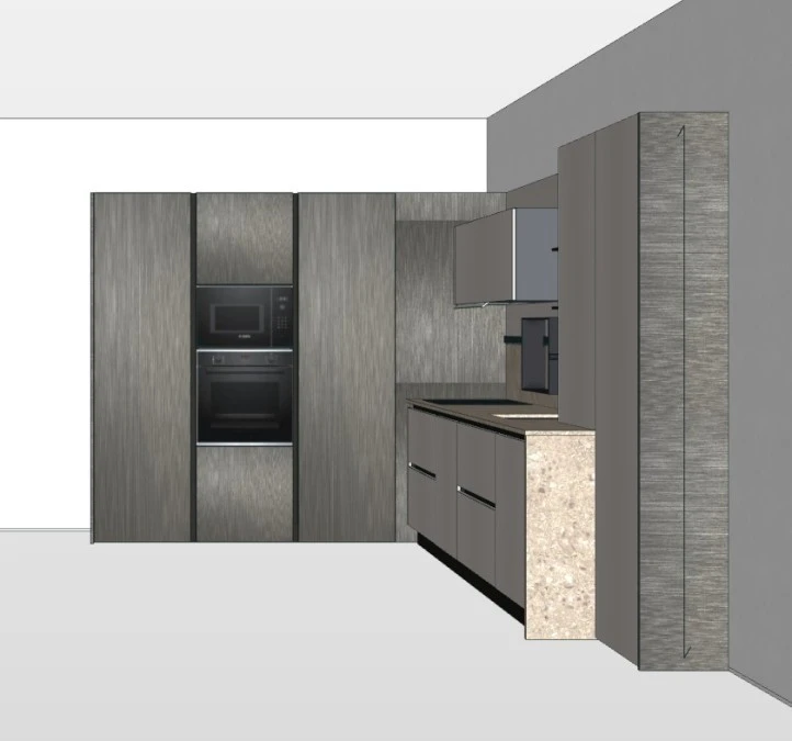 Cucina angolare Forma Cucine Colibrì 75