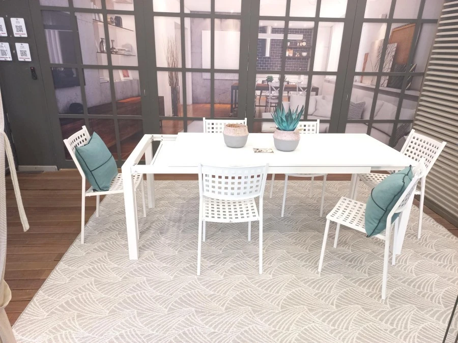 Gruppi tavoli e sedute Outdoor Vermobil Extia