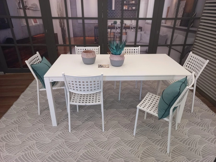 Gruppi tavoli e sedute Outdoor Vermobil Extia