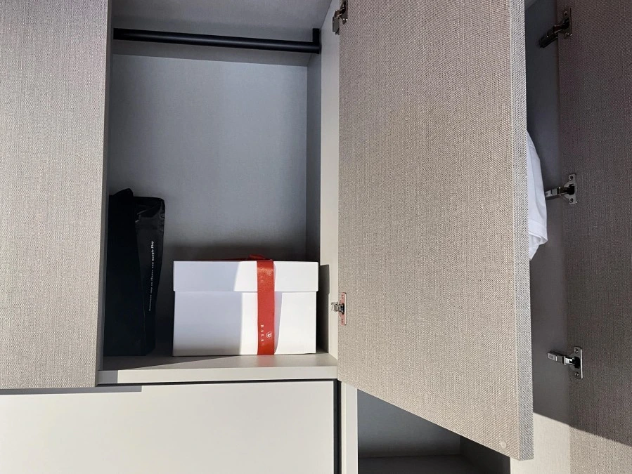 Armadio battente Zalf mobili Alterna con Porta-TV