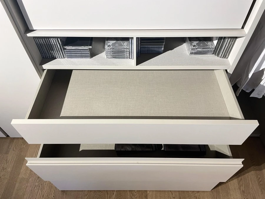 Armadio battente Zalf mobili Alterna con Porta-TV