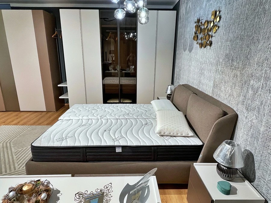 Letto matrimoniale con contenitore Noctis Spa Hello