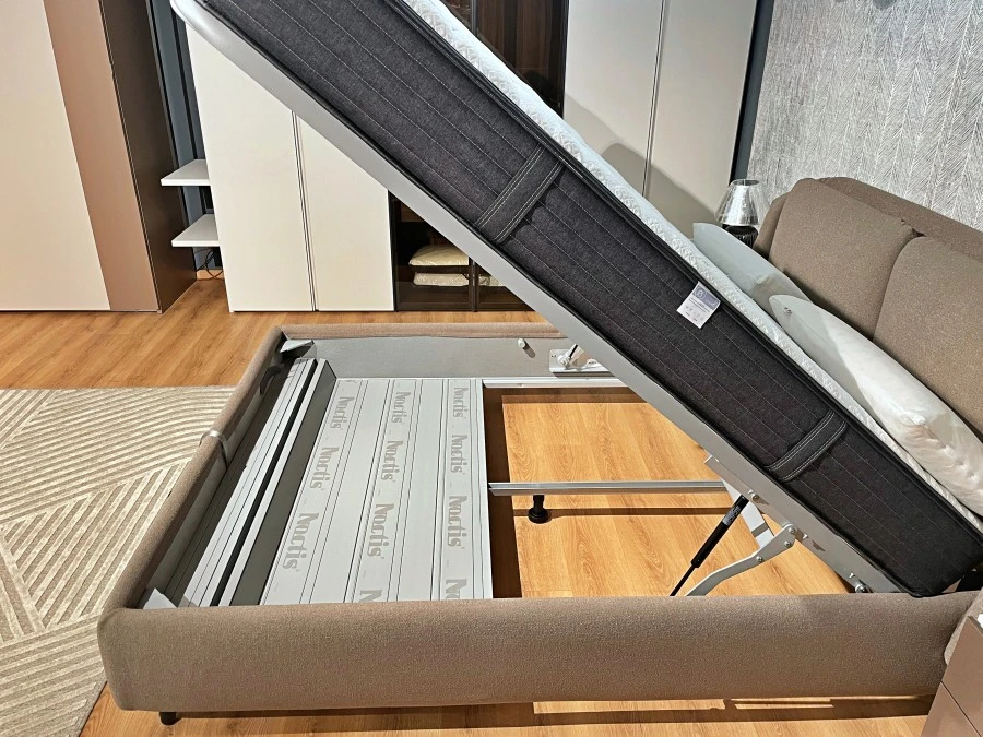 Letto matrimoniale con contenitore Noctis Spa Hello