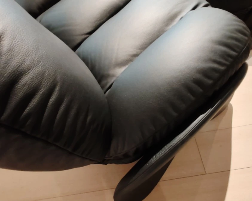 Poltrona con pouf Poltrona Frau Squash