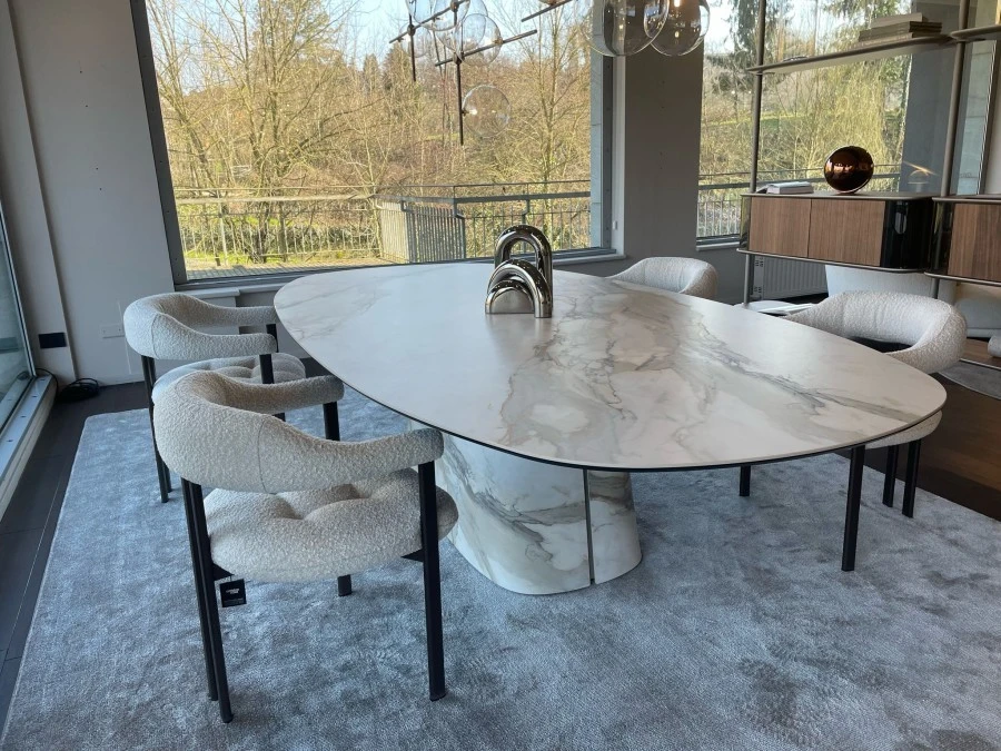 Tavolo ovale Cattelan Italia NAPOLEON KERAMIK