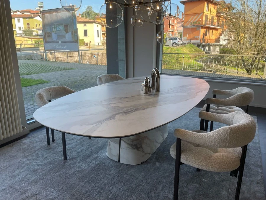 Tavolo ovale Cattelan Italia NAPOLEON KERAMIK