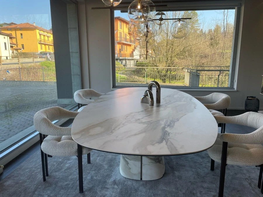 Tavolo ovale Cattelan Italia NAPOLEON KERAMIK