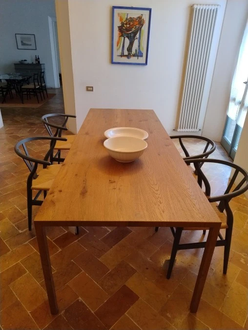 Tavolo rettangolare MDF tense material