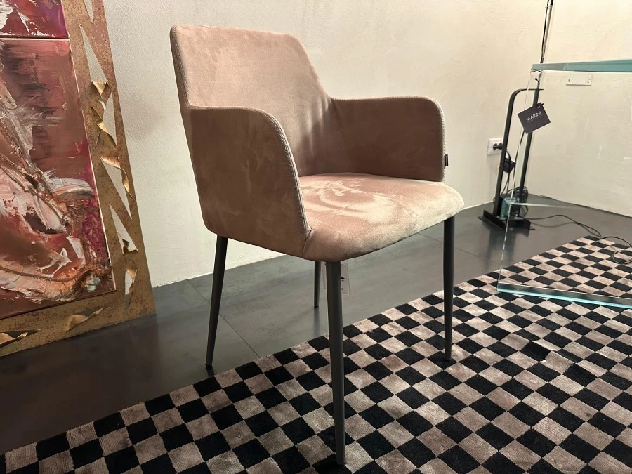 Sedia con braccioli Bontempi Margot