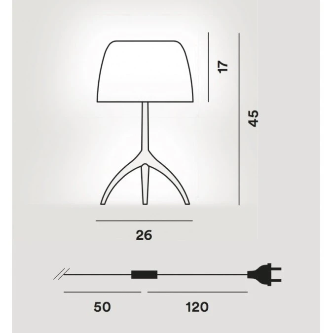 Lampada da tavolo Foscarini LUMIERE GRANDE