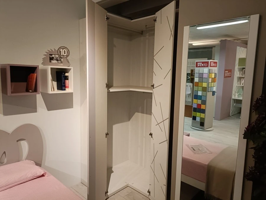 Cameretta letto singolo Doimo Cityline Qik Light