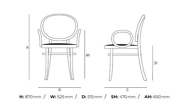 Sedia Thonet N 0