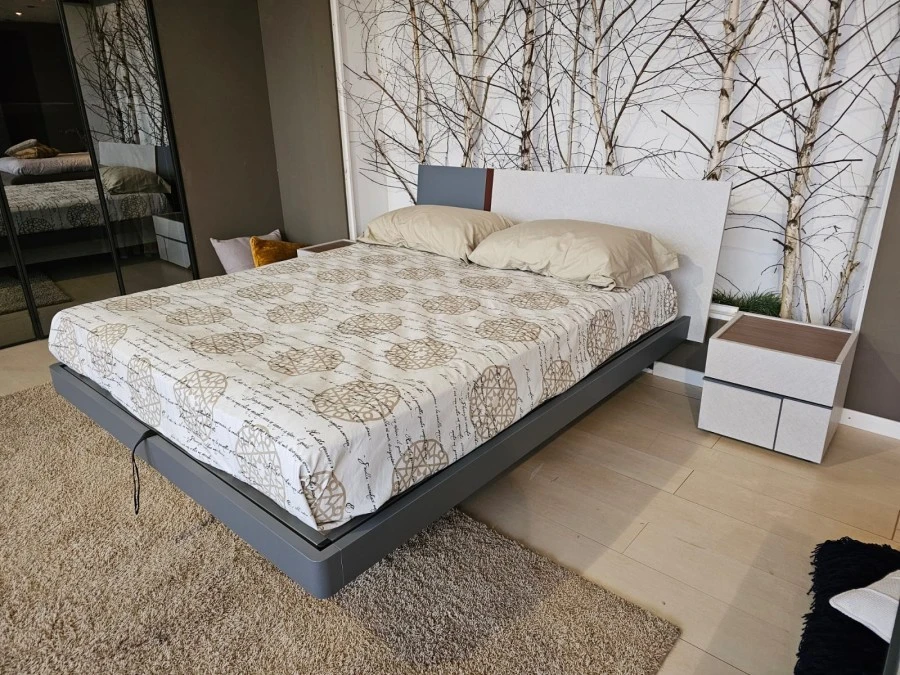 Letto matrimoniale con contenitore Tomasella KEN