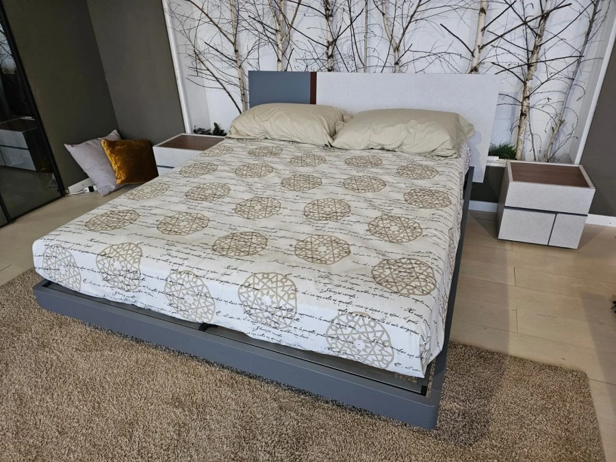 Letto matrimoniale con contenitore Tomasella KEN